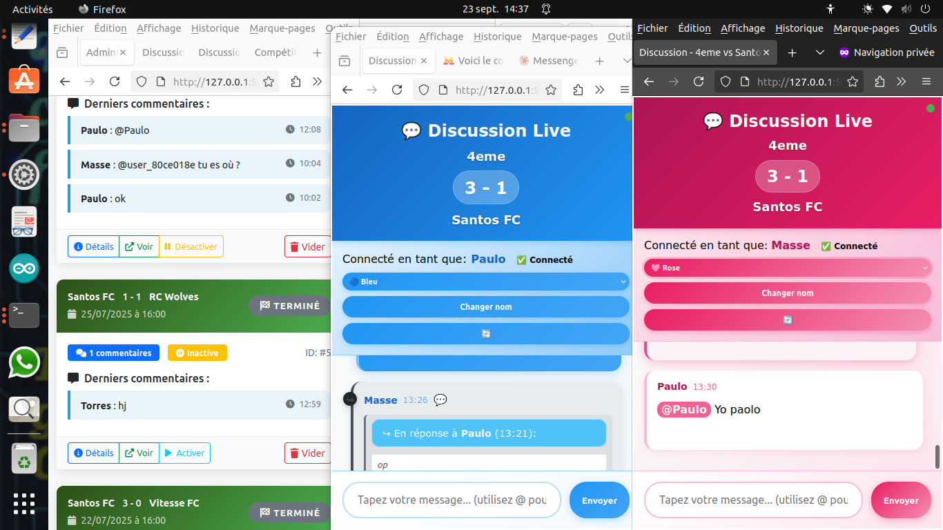 Application ChatAnonym