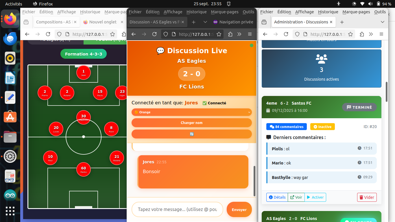 Application Football FootMaster